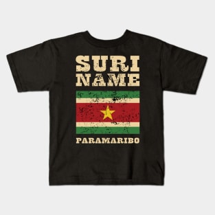 Flag of Suriname Kids T-Shirt